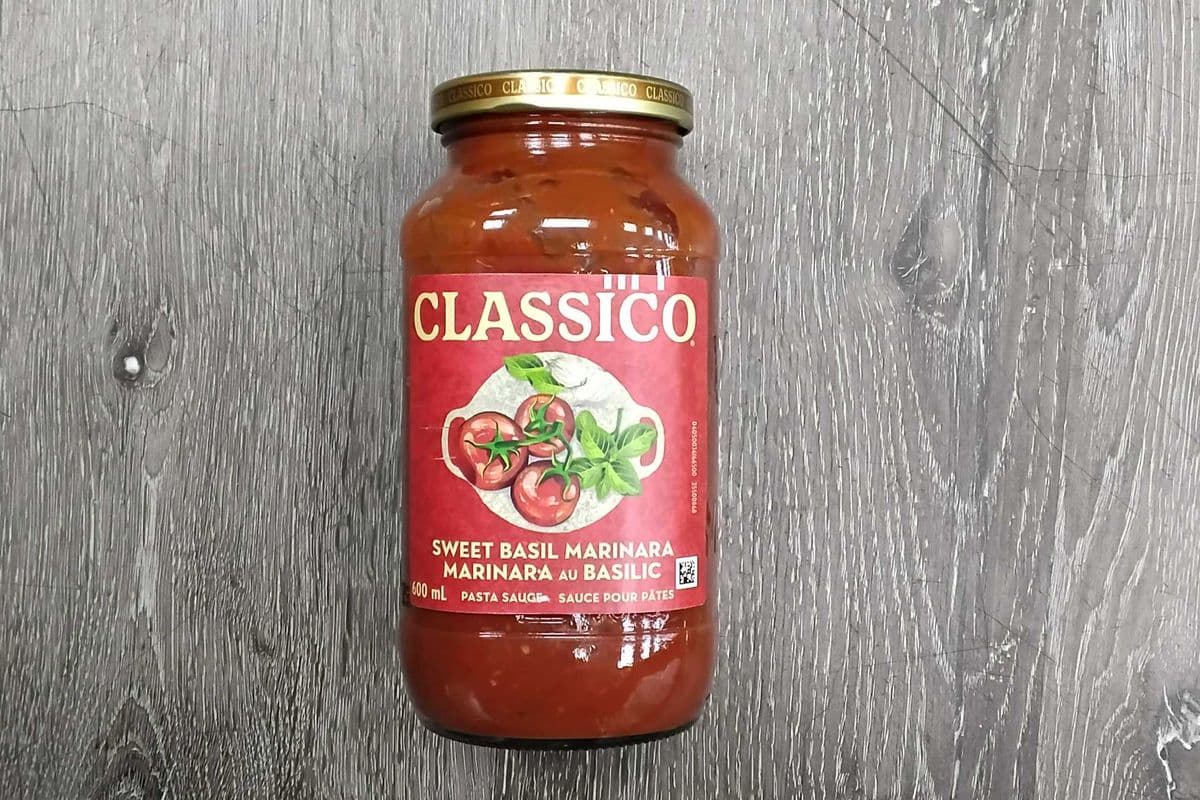 Classico sweet basil marinara pasta sauce (600ml)