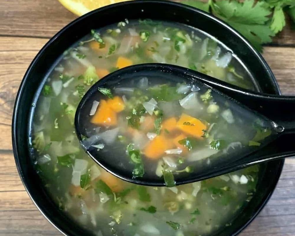 Lemon Cilantro Soup