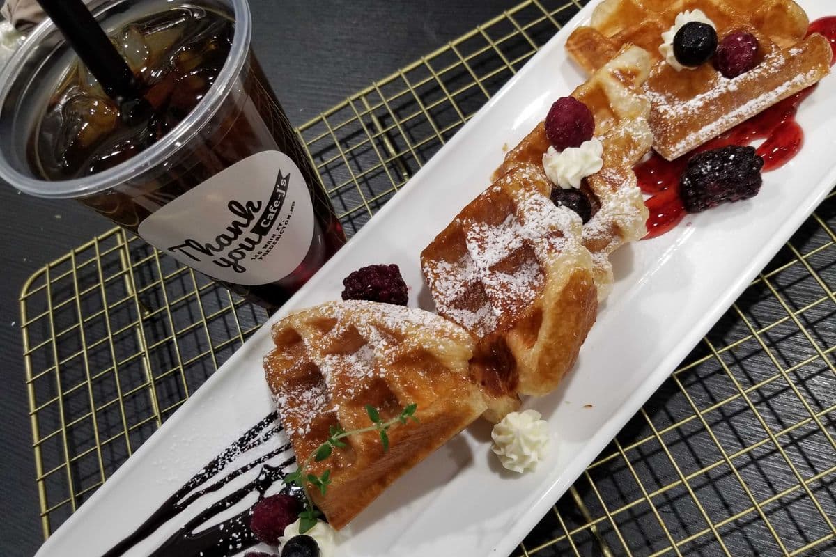 Mix Berry Croffles