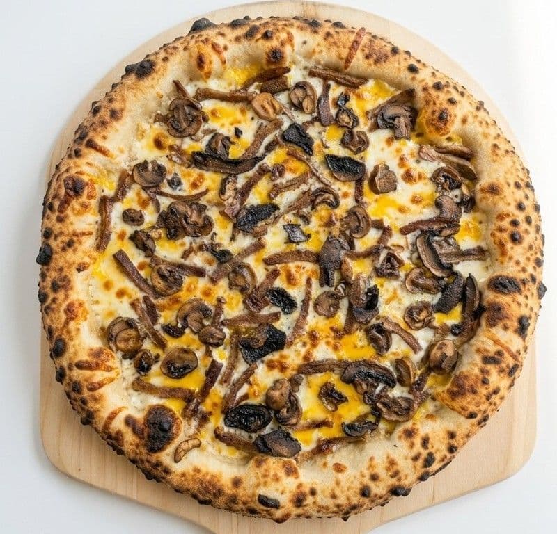 Steak and Mushrooms