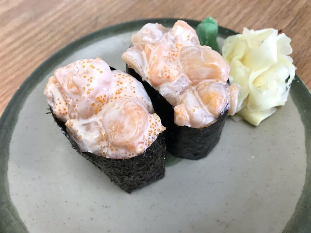 Chopped Scallop Nigiri