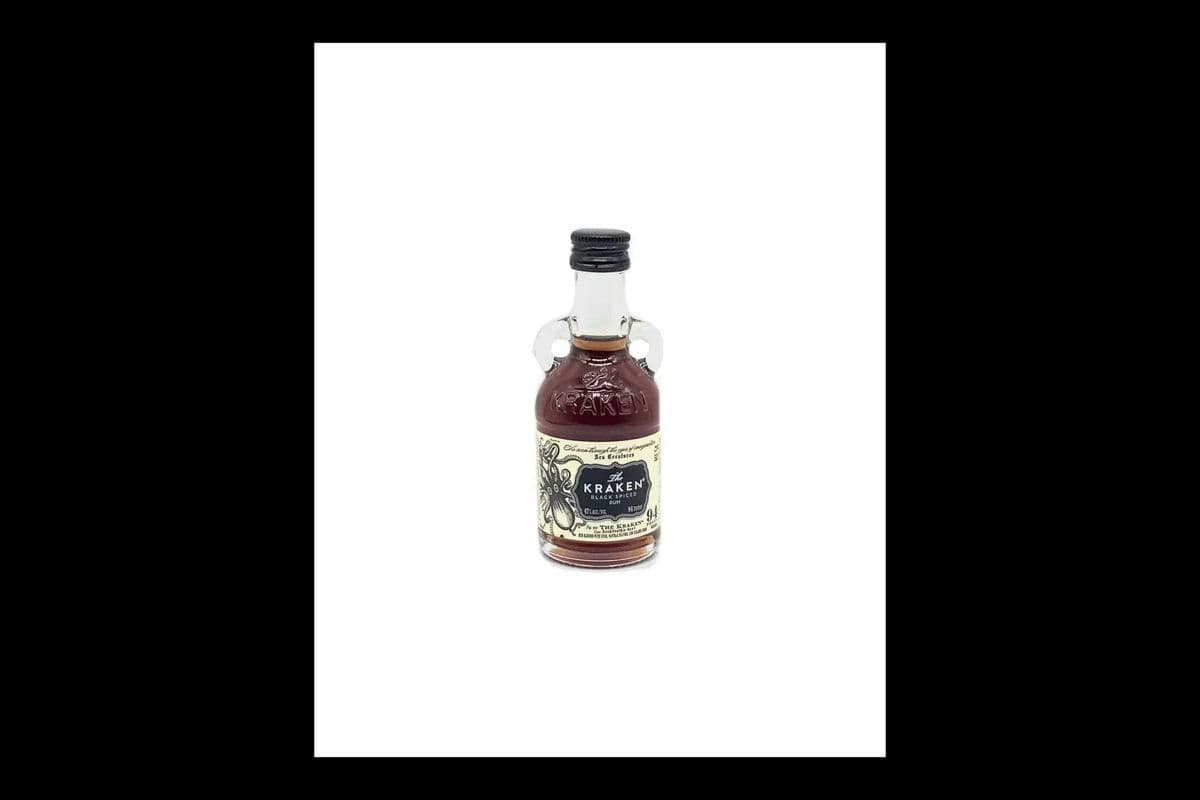 The Kraken Black Rum (50 ml Bottle) (1 x 50ml)