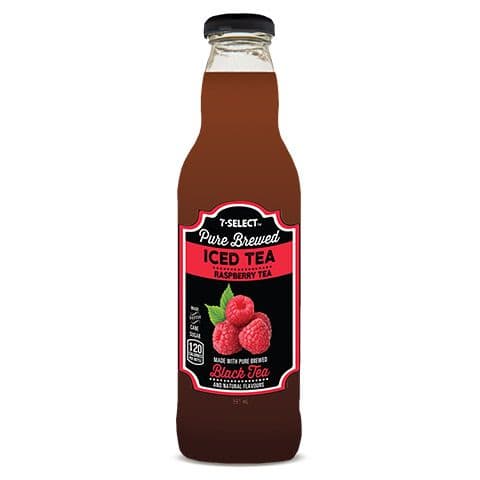 7-Select Pure Brewed Iced Tea Raspberry