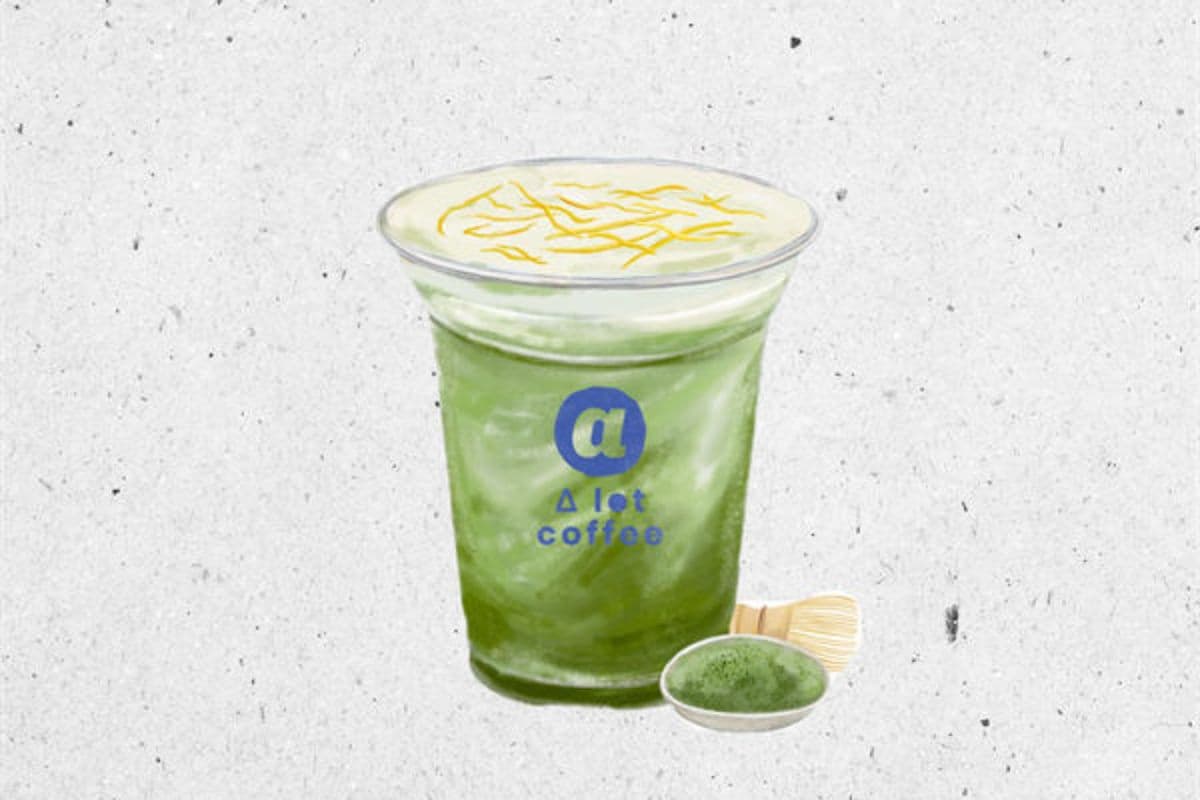Yuzu Matcha Latte (480ml)