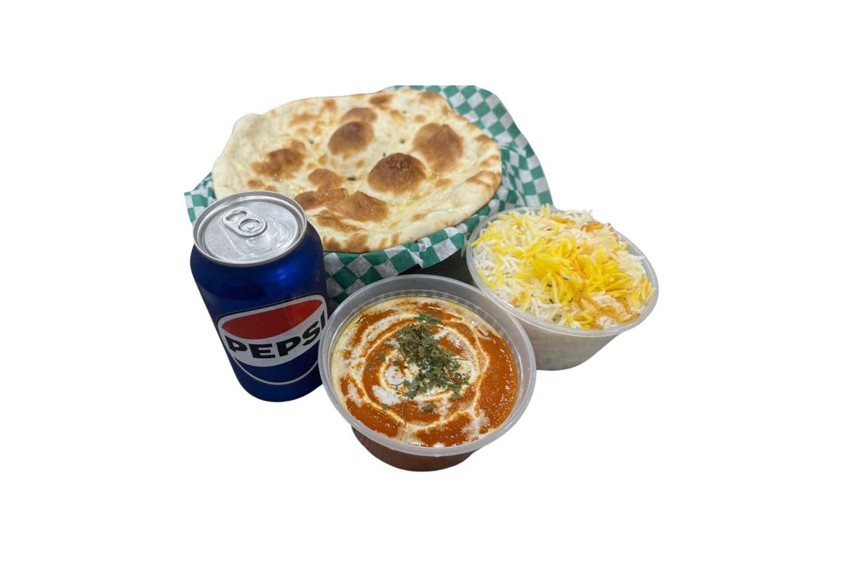 Combo Poulet Beurre/Butter Chiken Combo