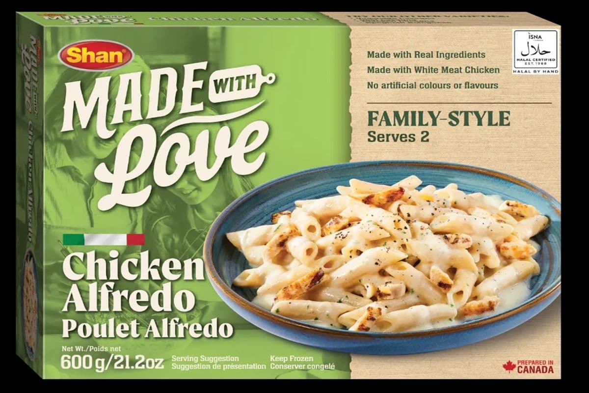 Shan Frozen Chicken Alfredo (600g)