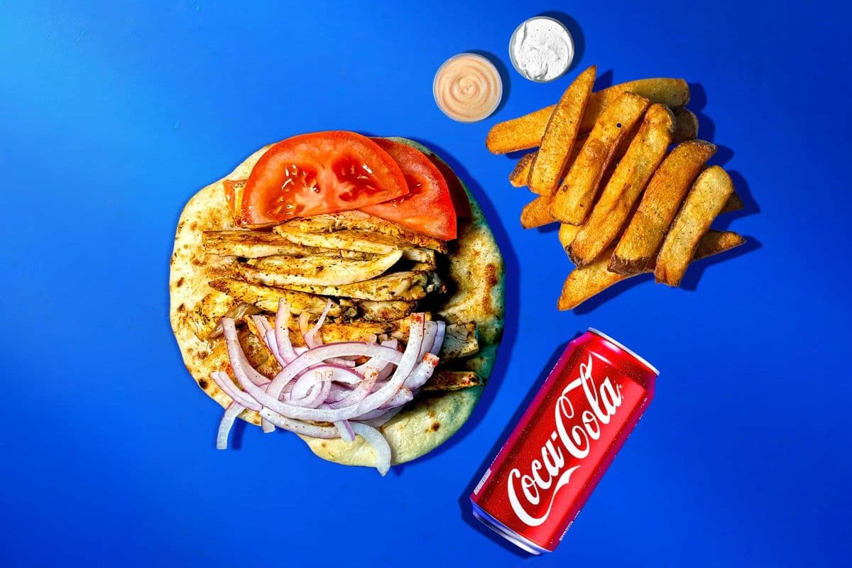 Trio - Pita Gyro Poulet / Gyro Chicken Pita