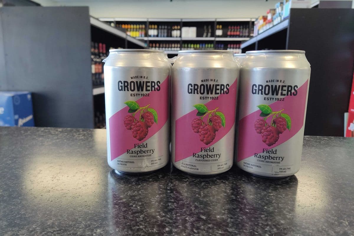 Grower's - Field Raspberry (6 x 355ml Can)