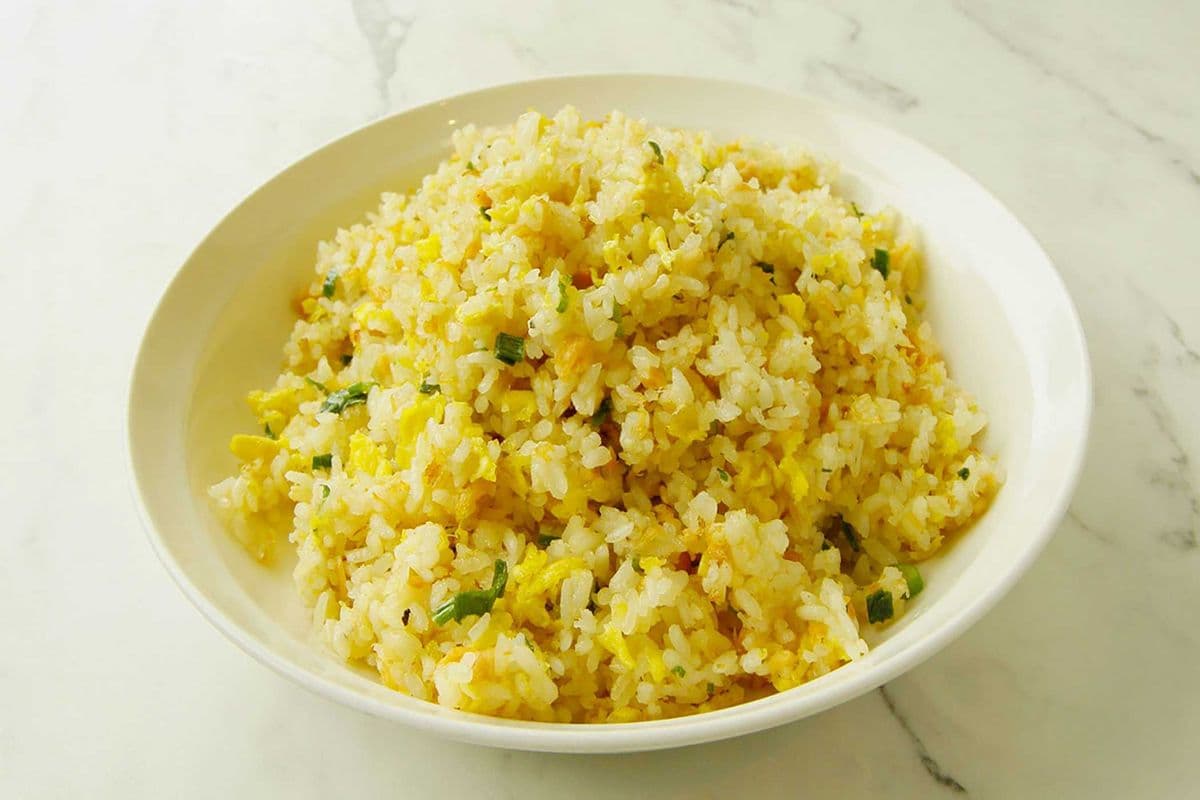 Fried Rice with Baked Salmon 鮭魚炒飯
