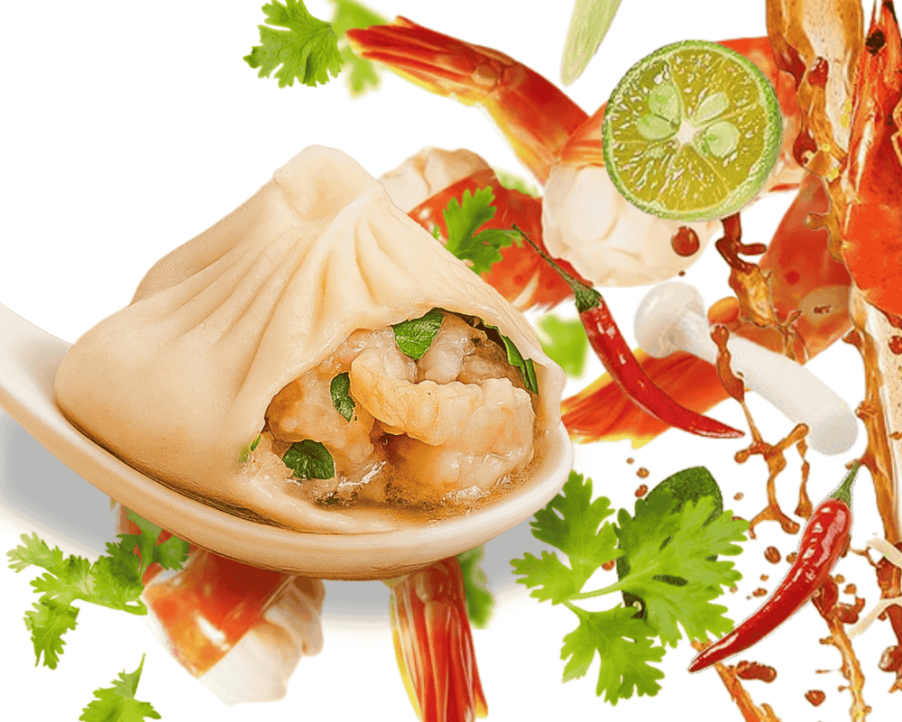 39.ShrimpTomYum(5pcs)/ / 39.Tom Yun aux  Crevettes (5mrx)/