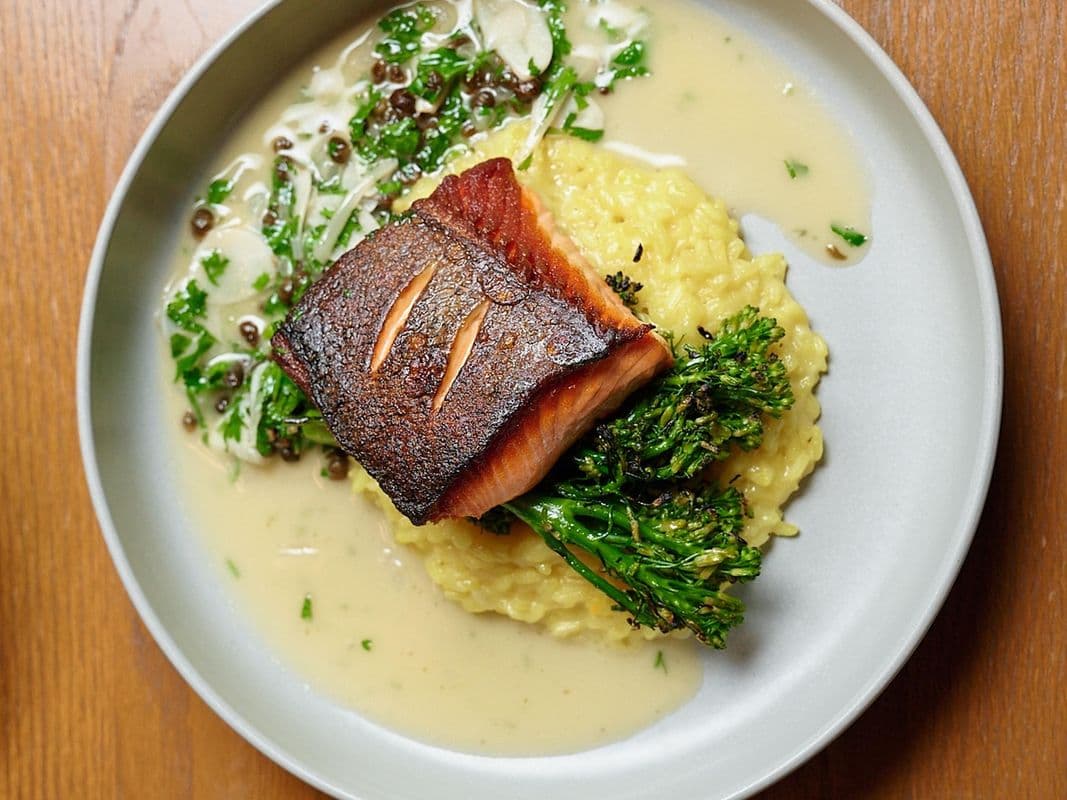Grilled Organic BC Salmon