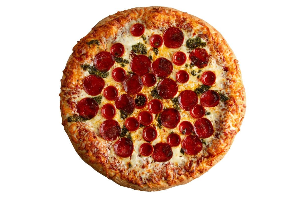 Medium Pesto-Roni Pizza