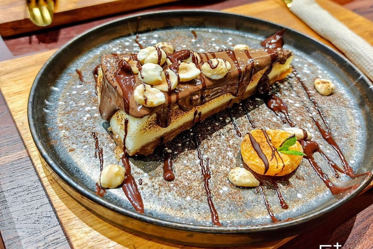 Cheeky Charred Cheesecake