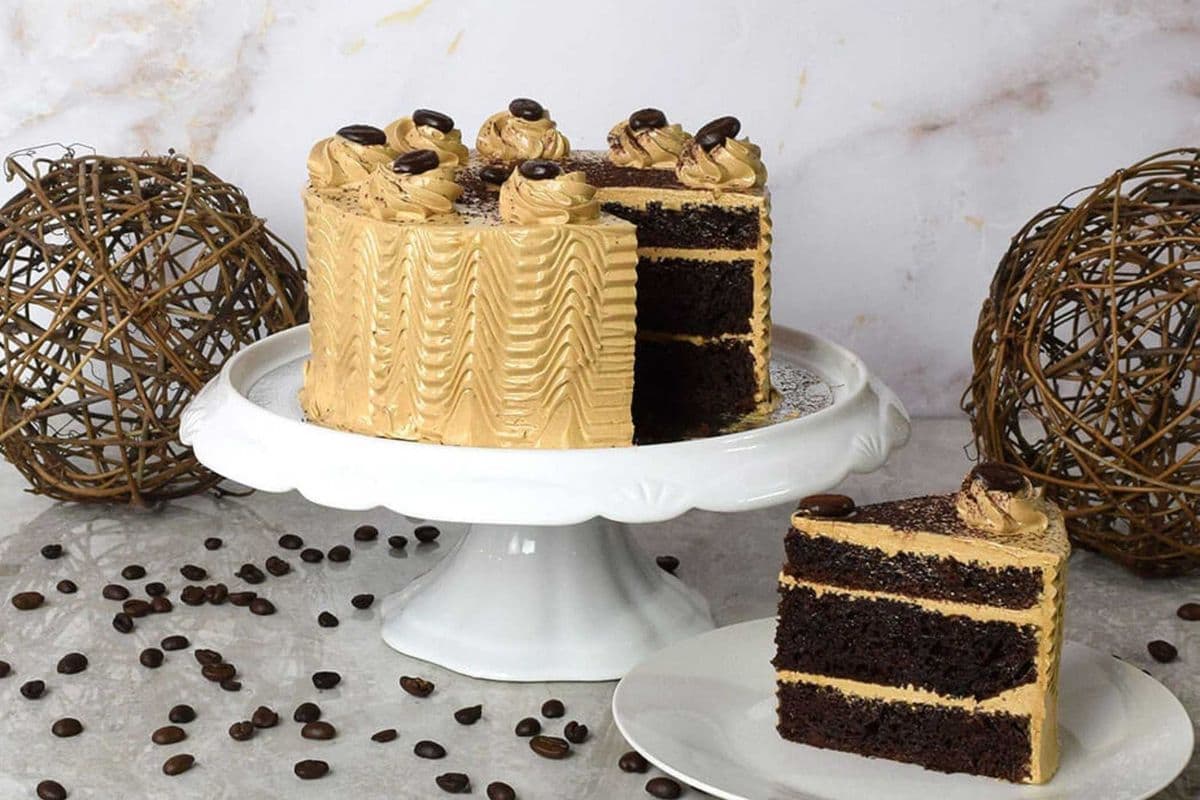Mocha Chocolate Cake 6"