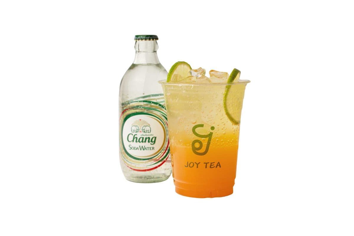 F3. Peach Sparkling Soda