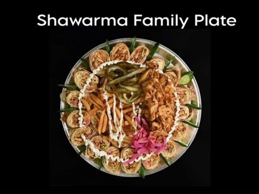 Shawarma Family Plate