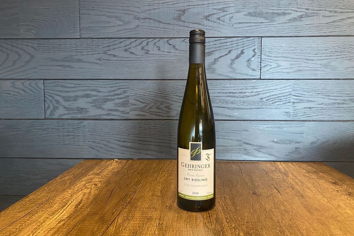 Gehringer Brothers PR Dry Riesling (1 x 750 ml Bottle)