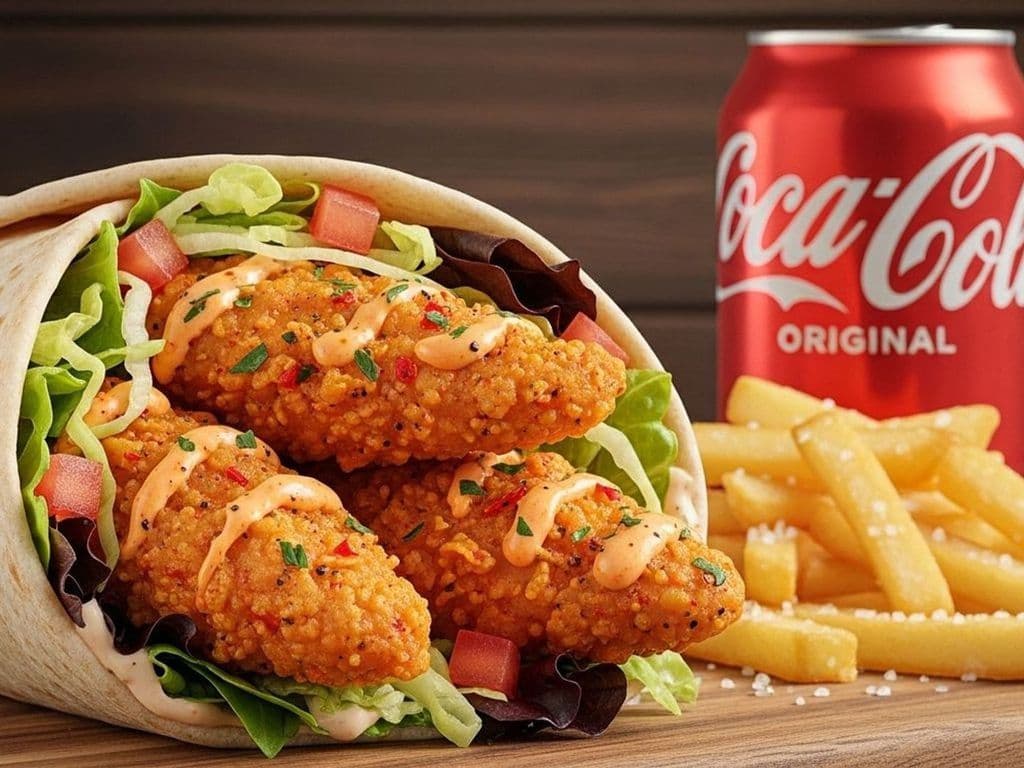 BOGO - Blazin' Broaster Crunch Wrap Combo
