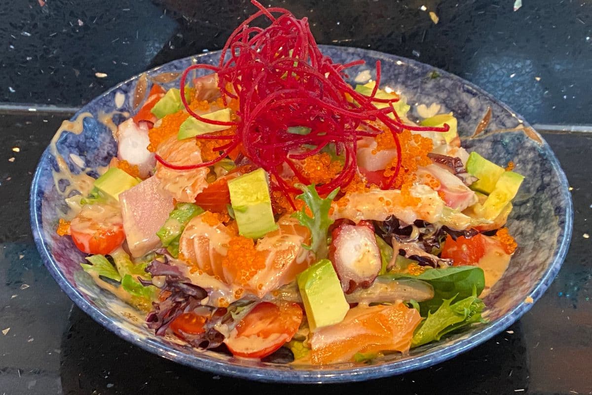 Sashimi Salad