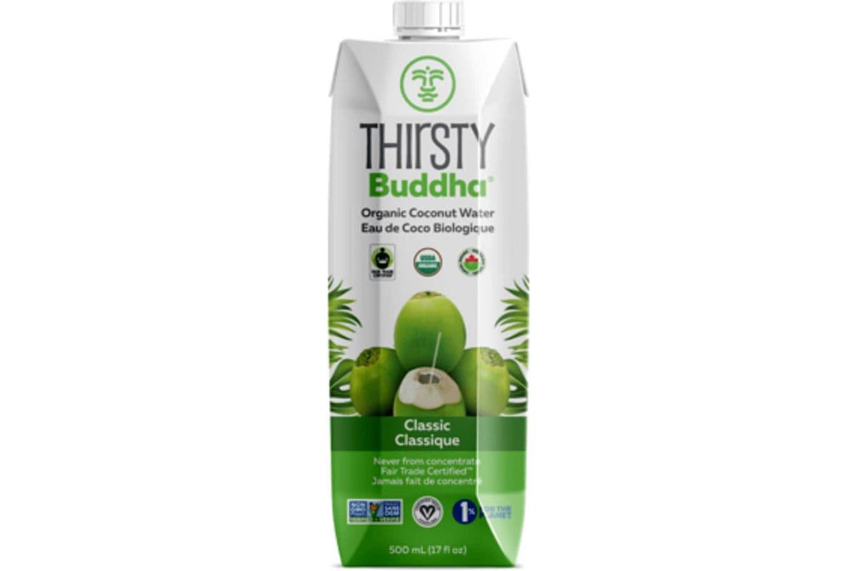 Thirsty Buddha organic coconut water 500ml