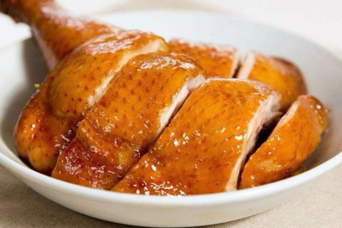 Soy sauce Chicken Leg with Rice - 豉油雞脾飯