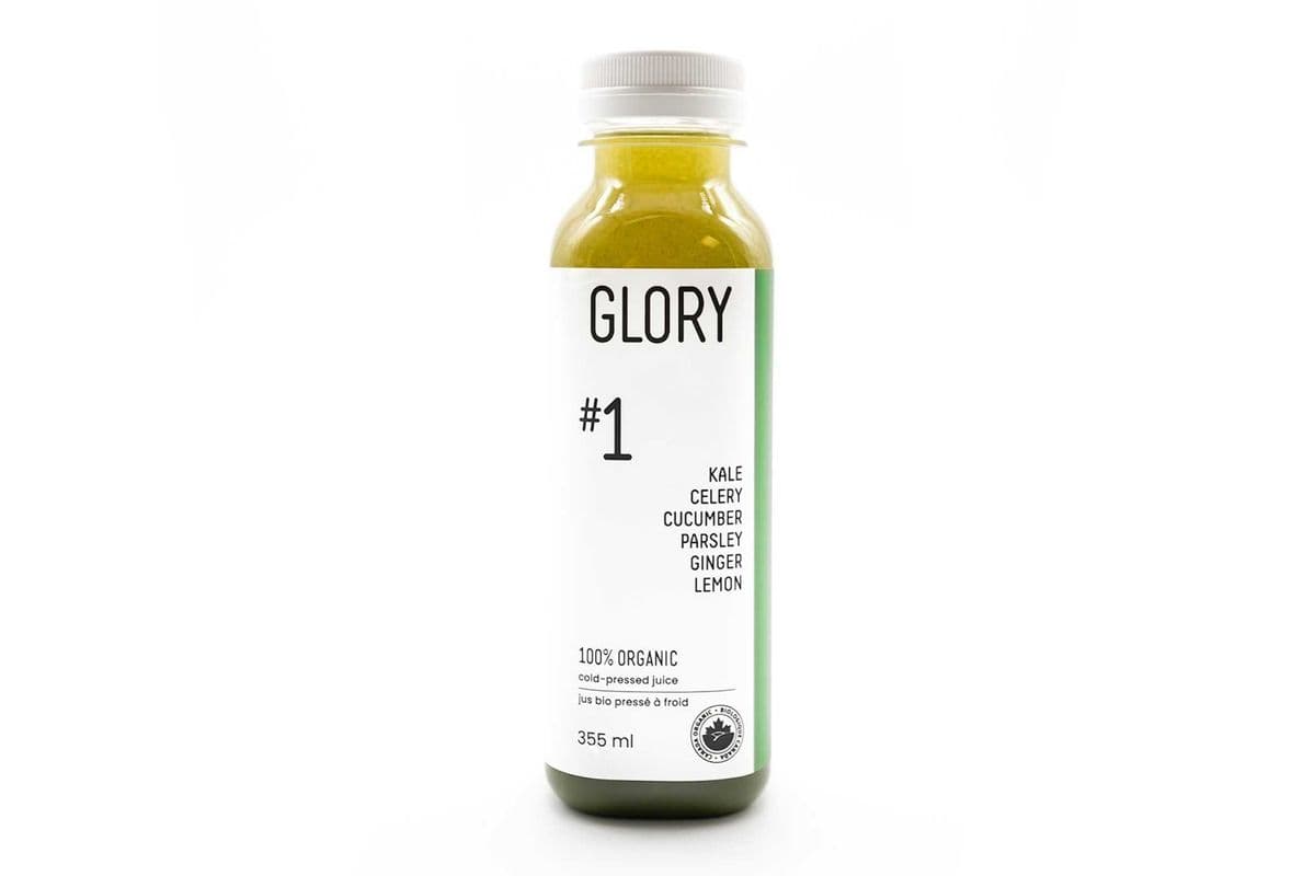 #1 Juice: Kale Celery Cucumber Parsley Lemon Ginger [12oz]