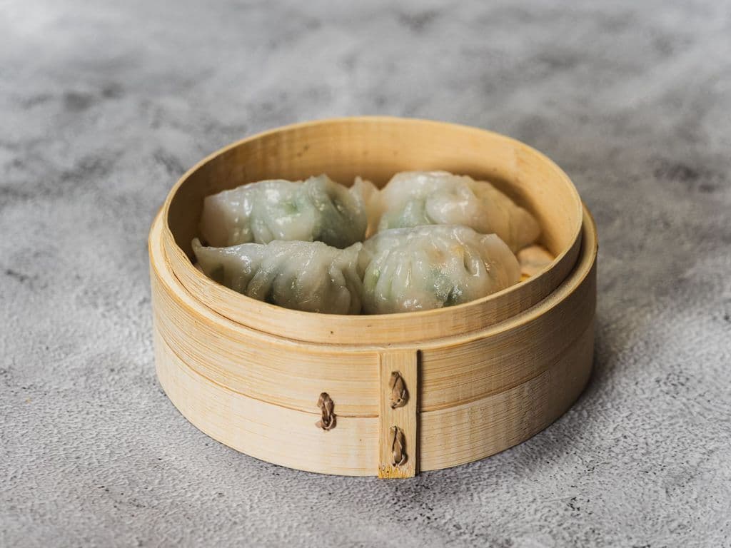 Chives & Shrimp Dumplings (4pcs)