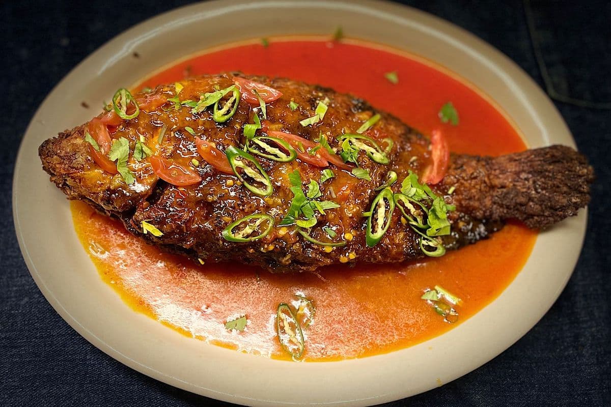 Thai Red Curry Whole Tilapia- Combo
