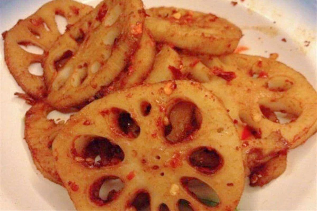 14. Grill Lotus Roots 烤莲藕