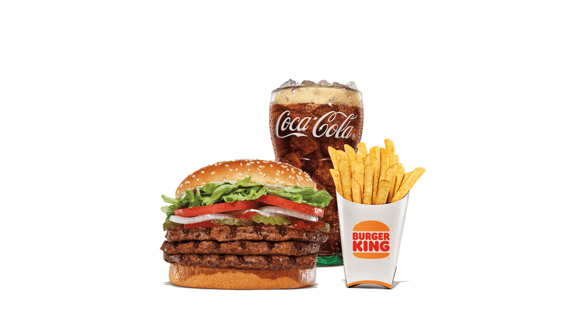 Triple Whopper® Medium Combo