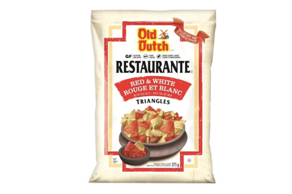 Old Dutch Restaurante Red and White With Sea Salt (275 g)