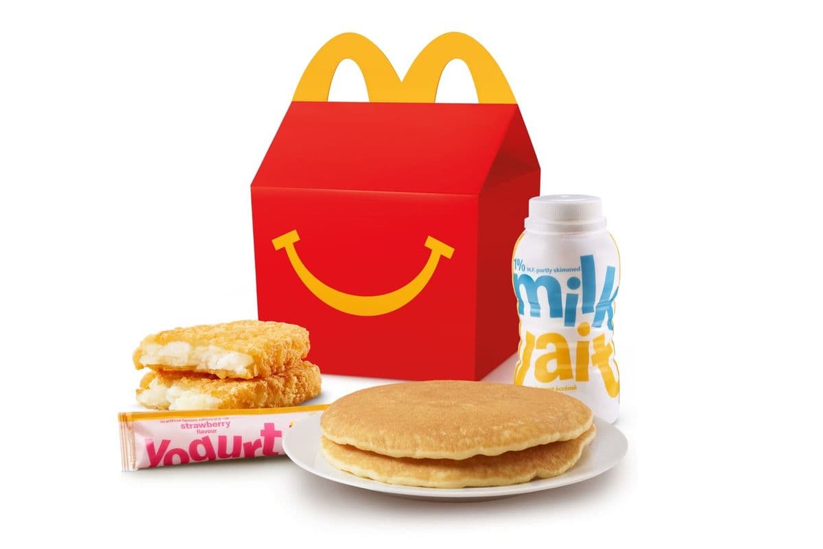 Happy Meal Hotcakes with Hash Browns [540-650 Cals]