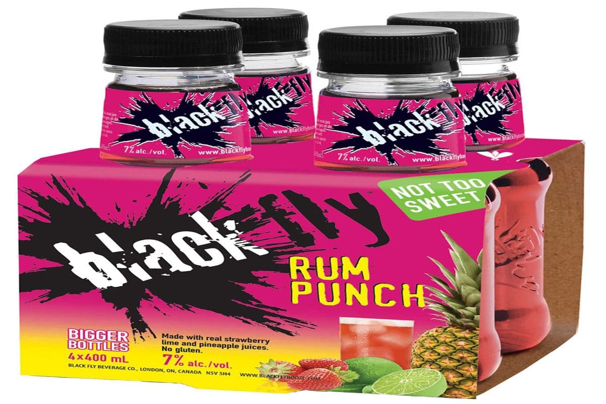 Black Fly Rum Punch 4x100ml (4 x 100ml)