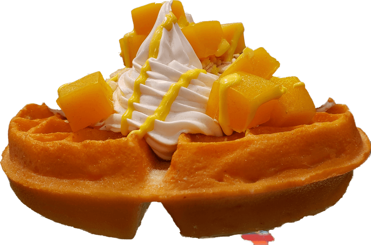 Mango Waffles