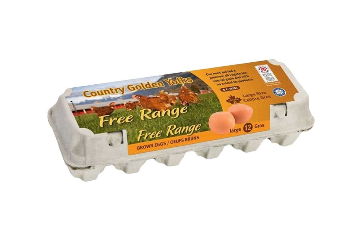 Country Golden Yolk - Free Range Eggs (Dozen)