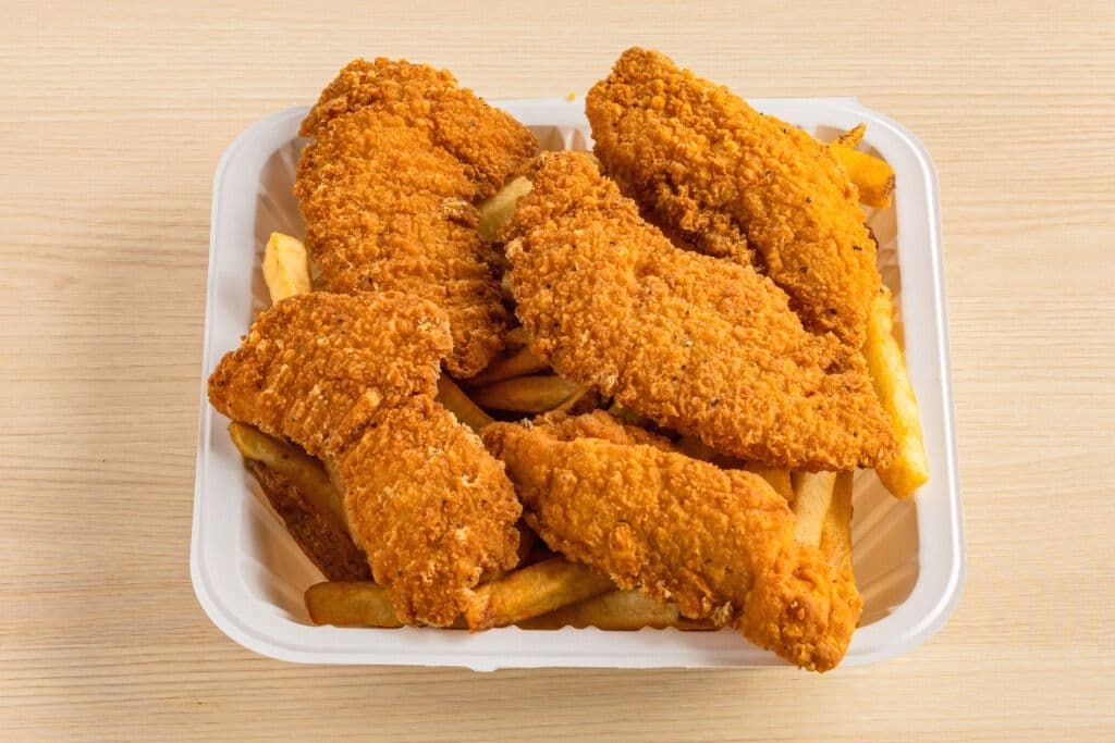 Chicken Fingers and Fries (5pcs)
