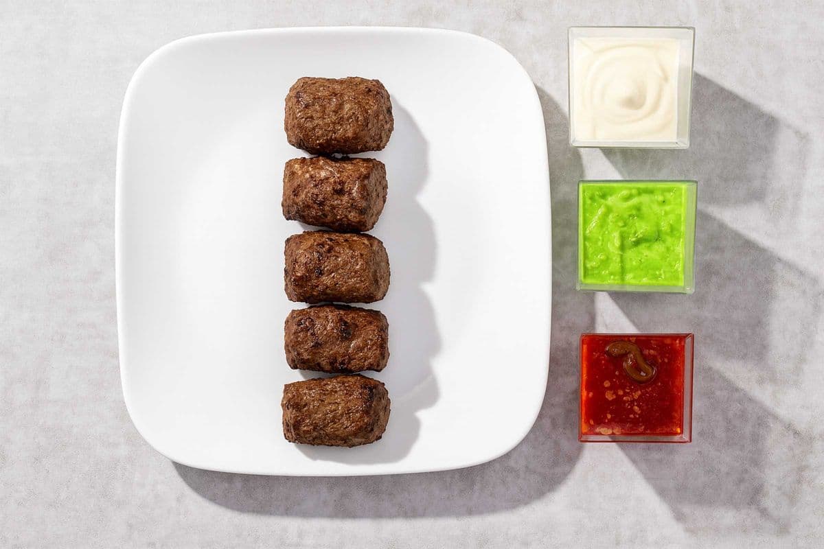 Beef Tikka Kabob Skewer