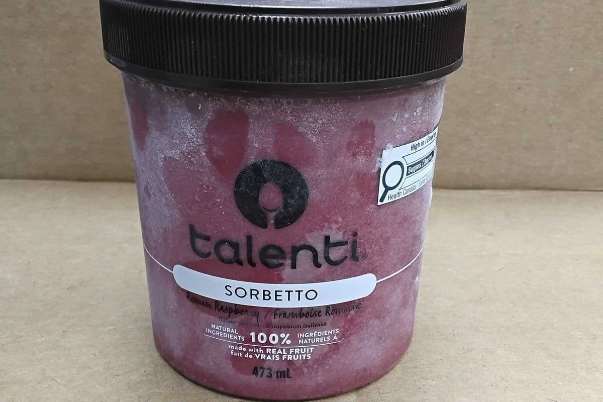 Talenti Roman Raspberry Dairy Free Sorbetto, 473 ml (473ml. )