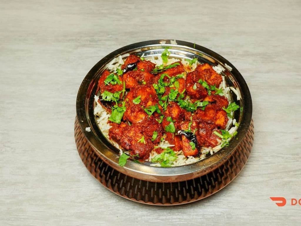 Ghee Roast Paneer Pulao