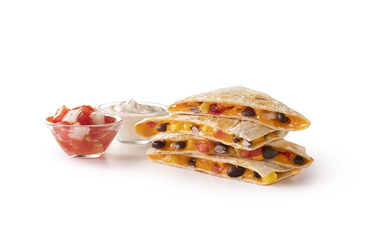 Bean and Corn Quesadilla