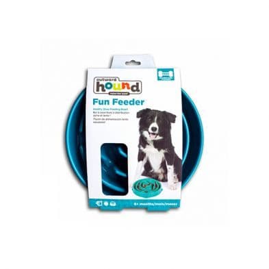 Outward Hound Fun Feeders Teal