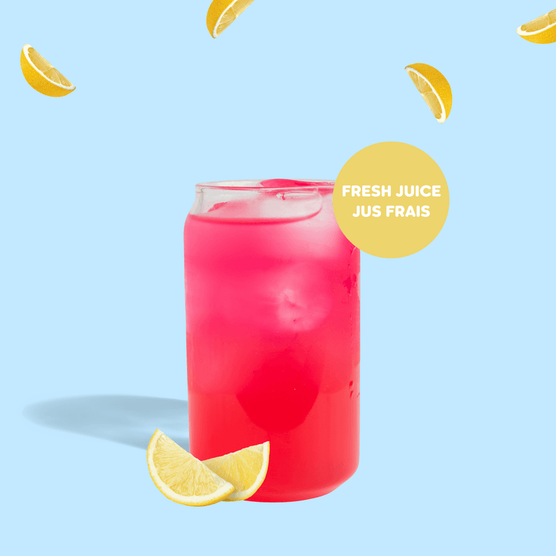 DRAGON FRUIT LEMONADE 16OZ / LIMONADE AU FRUIT DU DRAGON 16OZ