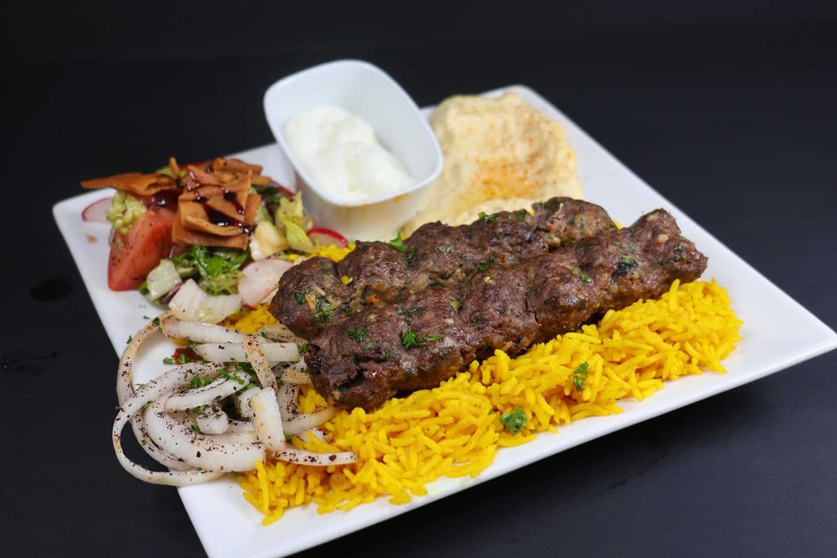 Beef Kafta Platter