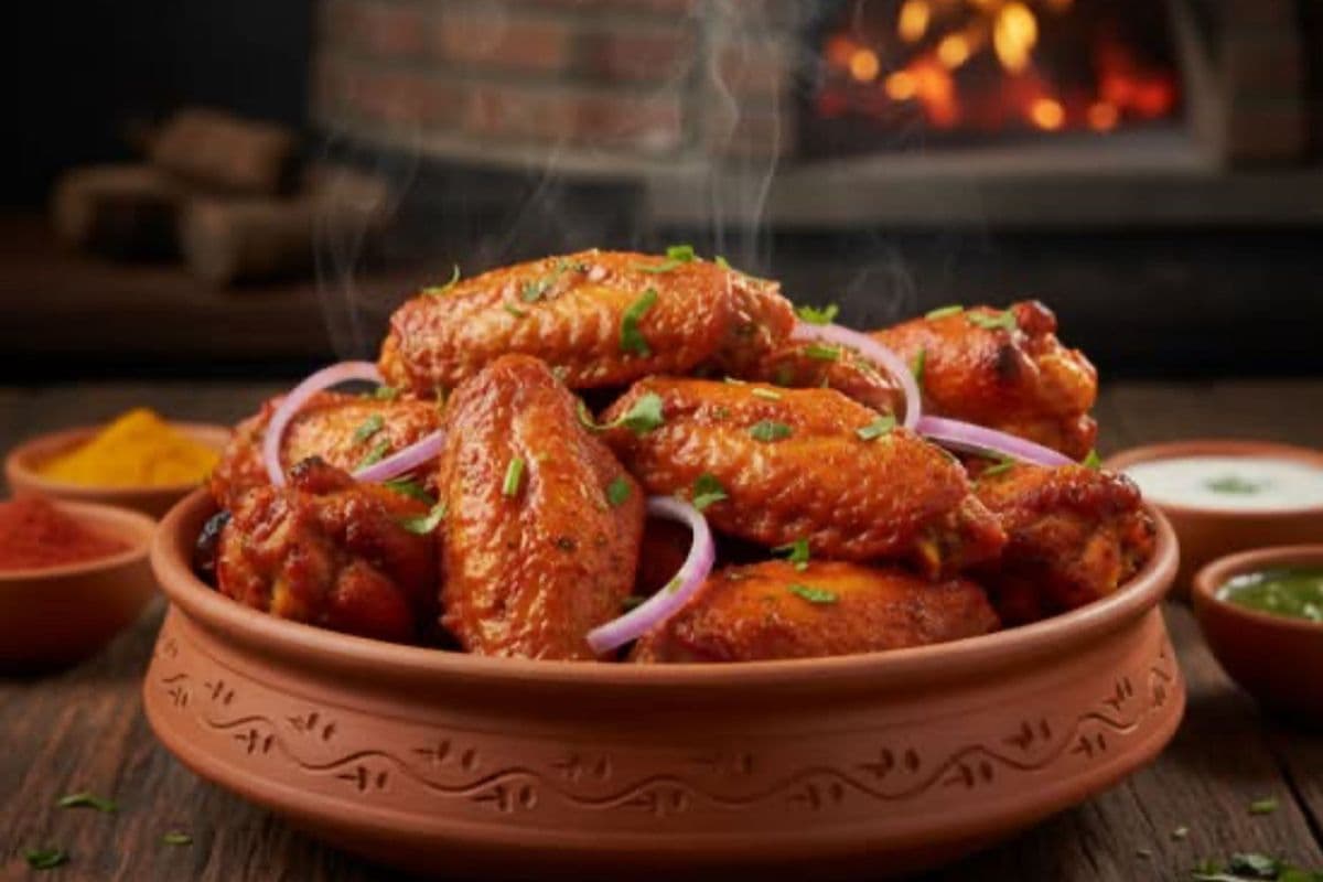 Tandoori Chicken Wings (10 pcs)