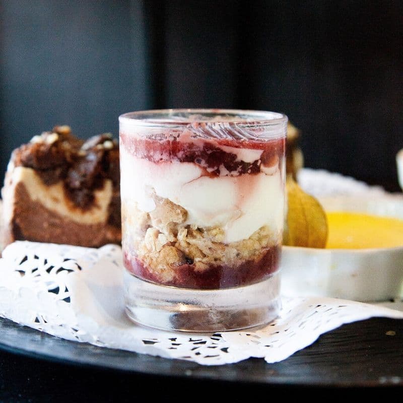Verrine fromage fraise Sans Gluten