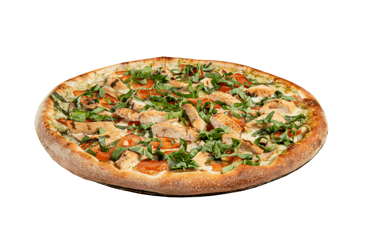 MEDIUM 12" - Cream Pesto Chicken Pizza