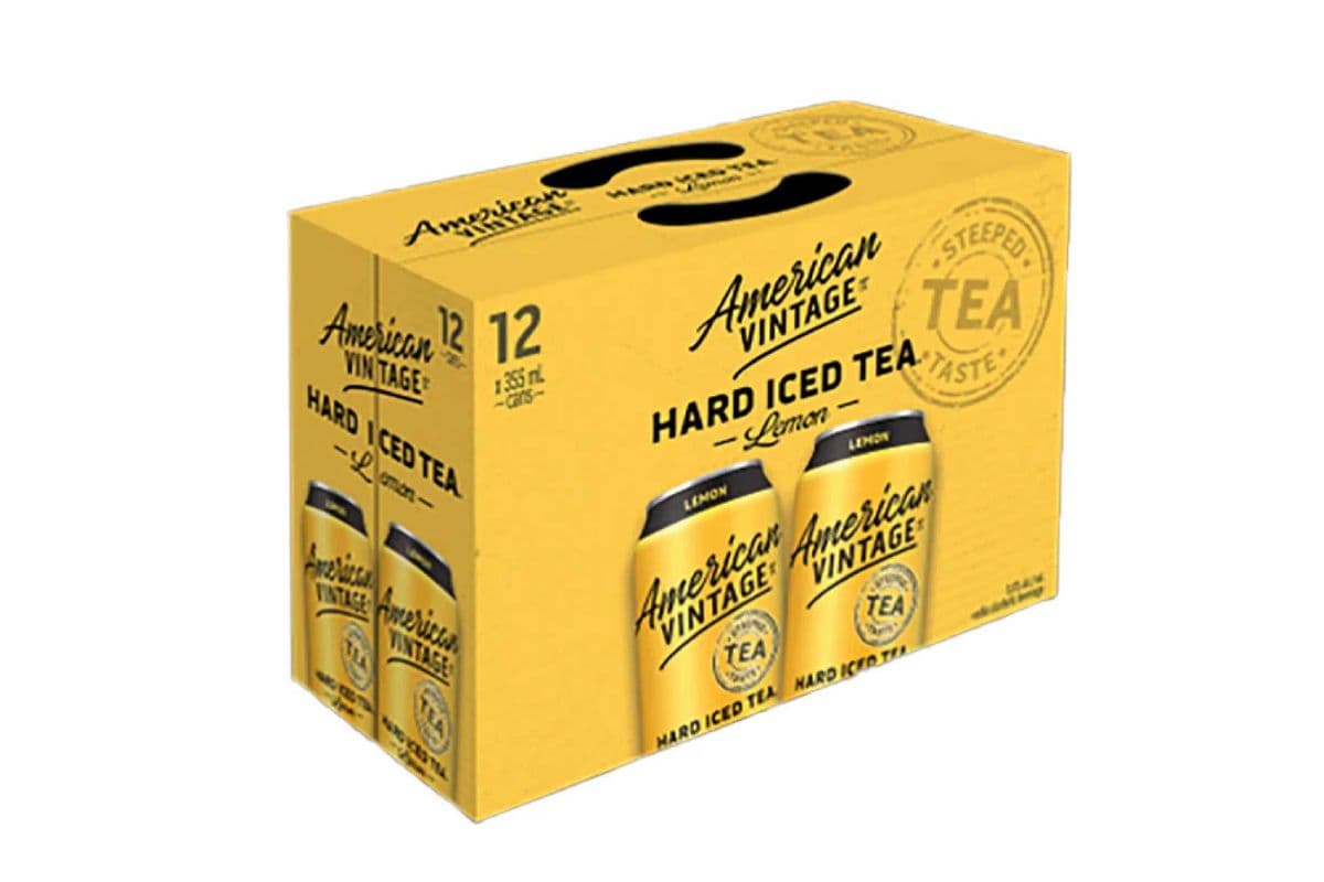 American Vintage Hard Iced Tea Lemon (12 x 355 ml)