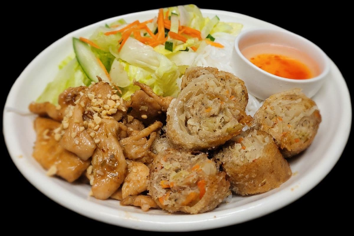 13.Noodle Bowl: Beef, Chicken, Pork, or Tofu
