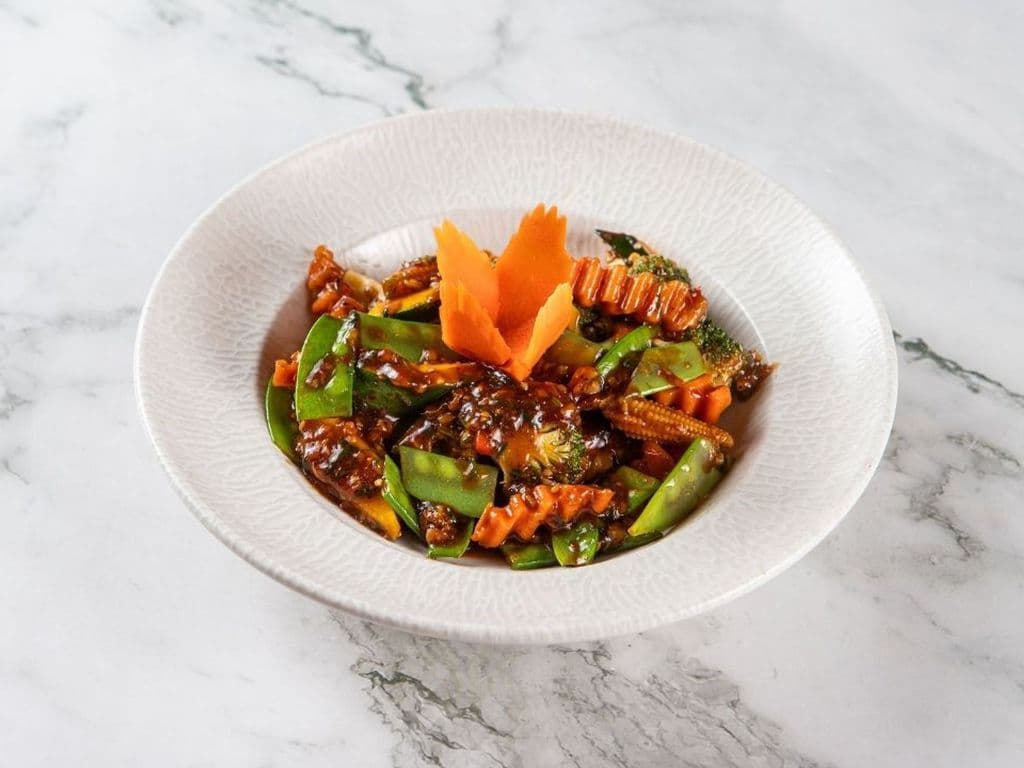 WOK-FRIED MIXED VEGETABLES
