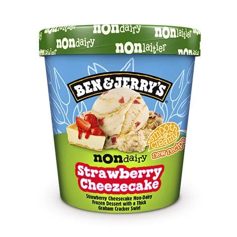 Ben & Jerry's Non Dairy Strawberry Cheese Cake 473ml